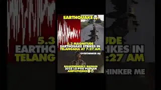 Earthquake in hyd #viralnow #earthquake #ytshorts #hyderabad #telangana #sad #tfi #sadnews