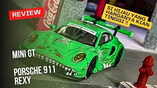 Review mini gt porsche 911 gt 3 (Rexy) si hijau yang menghanyutkan 🔥