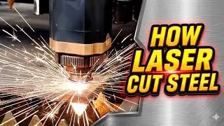HOW CNC FIBER LASER CUTS STEEL WITH | CNC WORKS 