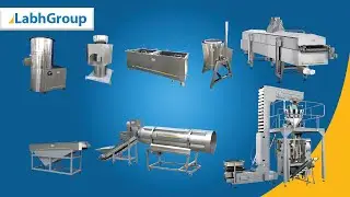 Automatic potato crisp manufacturing machines | High speed potato chips making plant | Labh Group