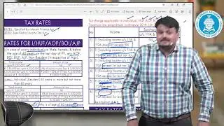 CA Final Direct Taxes Super35 Full Course Fast Track May20 Demo02 Video Lectures by CA Vijay Sarda
