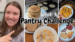 Pantry Challenge WEEK 3 • freshly milled pancakes • instant pot yogurt • breakfast for dinner