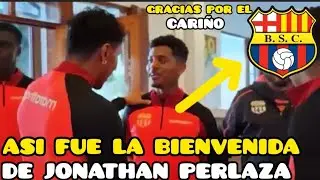 ASI FUE LA BIENVENIDA DE JONATHAN PERLAZA, SUS COMPA&Ntilde;ERO LE DIERON UN GRAN RECIBIMIENTO #like 