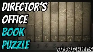 Director's Office Storage Room Book Puzzle Correct Order | Silent Hill 2 Remake