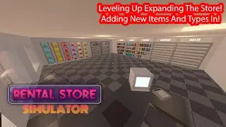 Building the Ultimate Rental Store! New Movies, Upgrades & Huge Profits | Rental Store Simulator E2