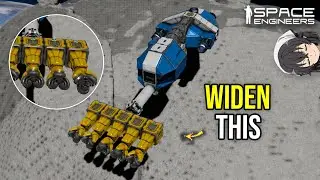 This Easy Mining Trick Doubles Rotor Drill Diameter, Space Engineers
