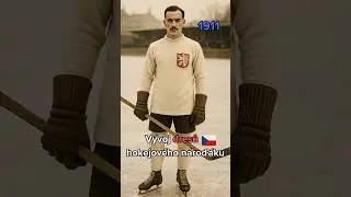 V&yacute;voj dresů na&scaron;ich hokejistů. 🏒 #czech #czechoslovakia #hokej #hockey #sport
