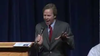 Loy Brunson speaks after Senator Orrin Hatch on the Federal Reserve 3-24-12