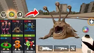 Nextbots in playground mod updated new sea monster creature sea monsters 😱 chasing nextbots 🔥