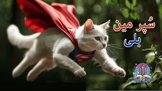 سُپر مین بلی| Superman Cat Story in Urdu| Urdu Story| Urdu Fairy World