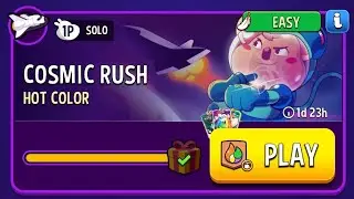 Cosmic Rush Hot Color Easy Win Trick Score 2800 Match Masters Today's Solo Challenge Complete 💯✅