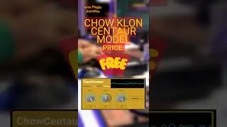 Plugin CHOW Klon Centaur Model Distortion by ChowDSP #shorts #music #production