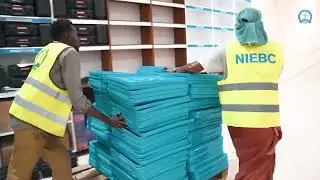 Guddoomiyaha Guddiga Doorashooyinka Qaranka Mudane Cabdikariin Axmed Xasan ayaa warbixin guud