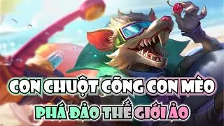 TWITCH C&Otilde;NG YUUMI PH&Aacute; ĐẢO THẾ GIỚI ẢO - BẮN NHƯ C&Aacute;I M&Aacute;Y, PENTAKILL M&Atilde;N NH&Atilde;N
