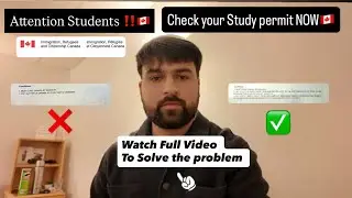 🇨🇦Attention Students‼️Check Your Study Permit NOW | Don&rsquo;t Miss This