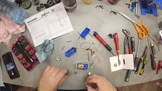 traxxas X-maxx modif servo et remplissage diff