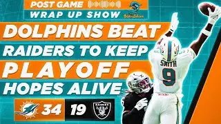 Dolphins Beat Raiders to Keep Playoff Hopes Alive