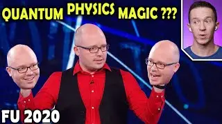 Magician REACTS to Till Haunschild SPOOKY PHYSICS Card Magic on Penn and Teller FOOL US 2020