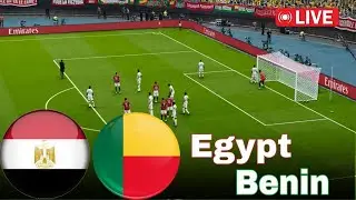 Egypt vs Benin LIVE | Africa Cup of Nations qualifiers⚽ Simulation VideoGame
