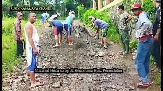 PROJECT RABAT BETON JALAN, KAMPUNG CURUG DEDES RW 10 DESA DRAWATI { lokasi ke-2 Curug Dedes }&radic;&reg;