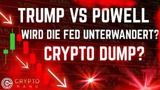 TRUMP VS POWELL! 🚨 BITCOIN & STOCKS UNDER PRESSURE! 😳 TARIFFS THIS WEEK! 🚨 FED FINISHED?! 🚨