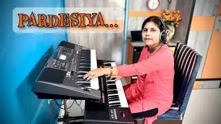 PARDESIYA - Param Sundari |Sonu Nigam |PIANO - cover, notes, easy tutorial, instrumental Roland EA7