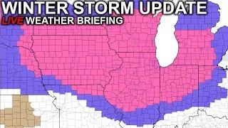 Weekend Winter Storm - Live Weather Briefing (Nov. 2, 2025)