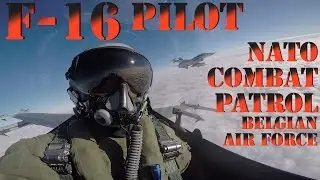 RAW DEFENSE: Insane F-16 In Action w/ Belgian Air Force NATO Patrol | Military Videos
