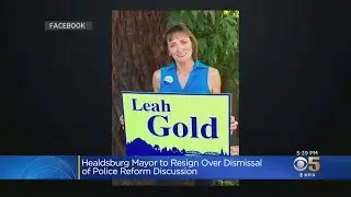 Mayor Of Healdsburg To Resign After Uproar Over Police Reforms Comment