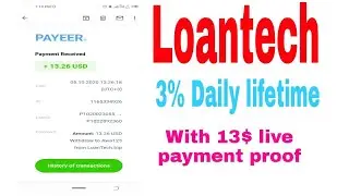 13$  payment proof of Legit site Loantech