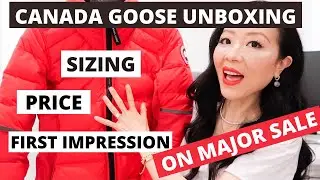 Canada Goose Jacket Unboxing, Price, Sizing, First Impression Review And SALE