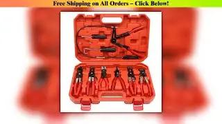 9Pcs General Motors hose snap ring pliers tool set flexible cable clamp removal tool oil seal auto