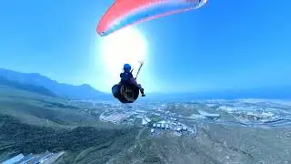 Hélico et parapente à Ténérife