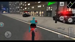 Police Bike Racing Free - Gameplay Android game - police motorbike driving simulator game