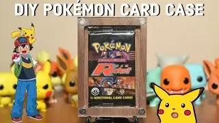 DIY Wooden Trading Card Case - [Collect and Store Cards]