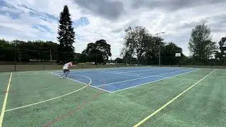 Netball Court CoD/Speed - Shuffle + Shuffle + Short Sprint