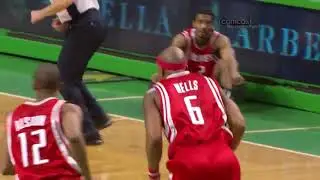 Bonzi Wells Poster Slam on Kendrick Perkins 2008