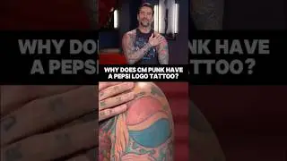 CM Punk explains why he has a Pepsi tattoo #wwe #cmpunk #shorts