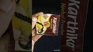 Karthika herbal powder for hair growth tips #shorts #haircare #youtube shorts