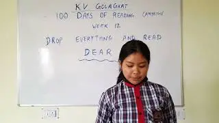 DEAR - Drop Everything and Read