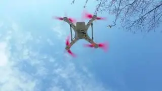Drone flying in ultra slow motion 5000+ FPS