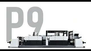 P9 Digital Web Press 165m/min speed, 890 mm printing format, no back through, drawing problems