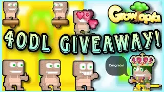 40+ DL Giveaway! + New Giveaway Details | Growtopia | 2023