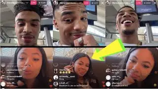 JAY CINCO FLIRTS WITH BROOKLYN QUEEN ON IG LIVE! DOES HE HAVE RIZZ?