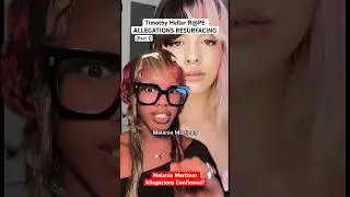 PART 1 - Timothy Heller R*pe Allegations RESURFACING against Melanie Martinez 😳 #shorts