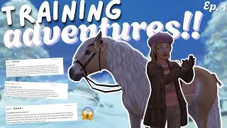 Reading reviews about Star Stable!! 🫣 - Training adventures Ep.1 