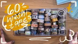 My ENTIRE Washi Tape Collection ✦  How to Curate a Collection You Actually Use