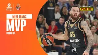 Mike James | RS Round 24 MVP | 2023-24 Turkish Airlines EuroLeague
