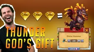 Lavanica In ThunderGods GIFT 60000 Gems ONETIME Castle Clash