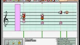 Storm Eagle on Mario Paint Composer